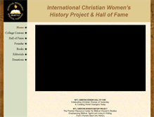 Tablet Screenshot of icwhp.org